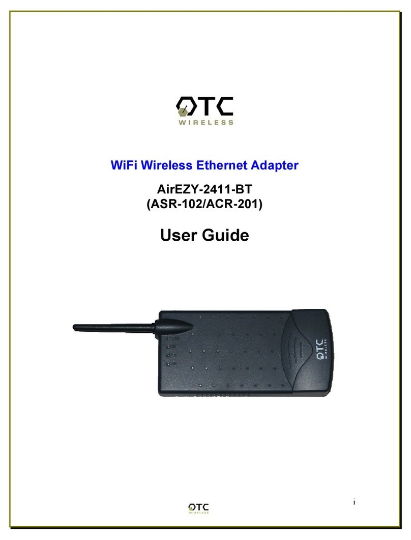 OTC Wireless ACR-201 user guide