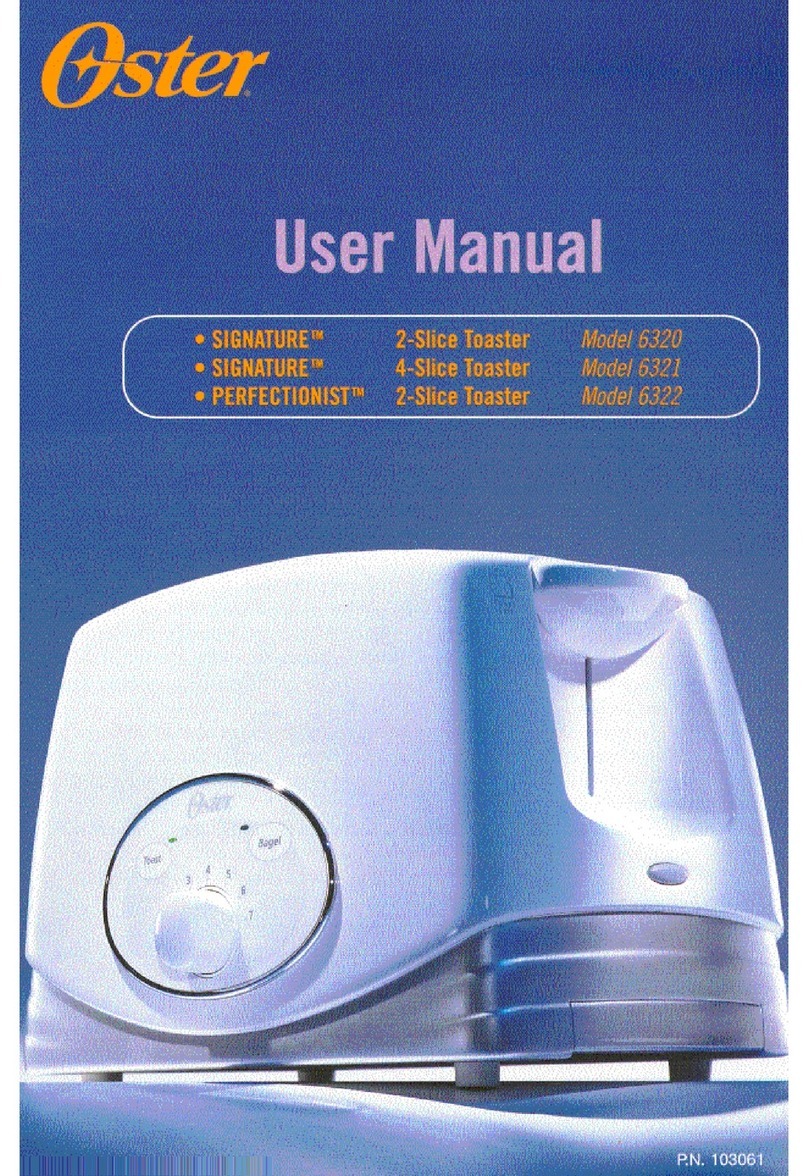Oster Signature 6321 user manual