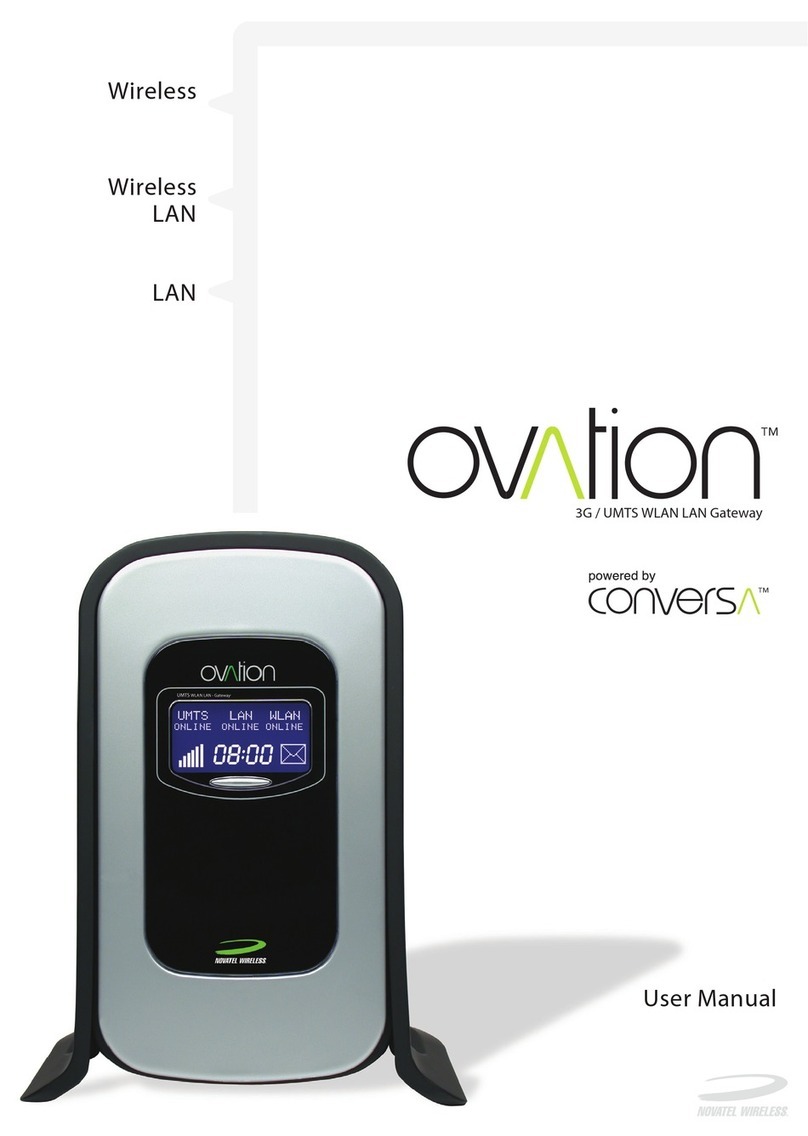 Novatel Ovation user manual