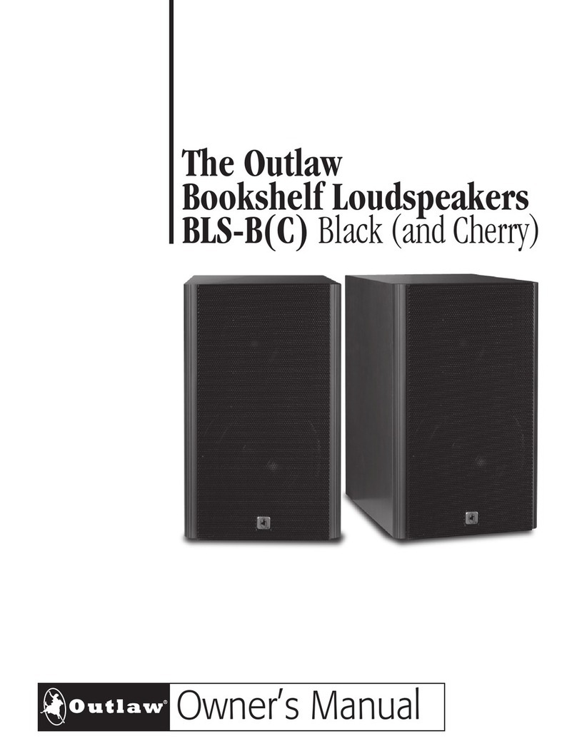 Outlaw BLS-B(C) User manual