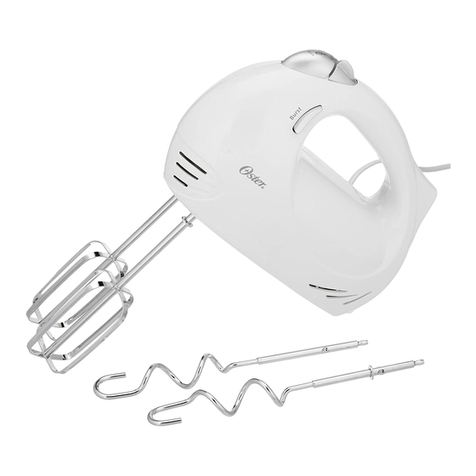 Oster 2499 User manual