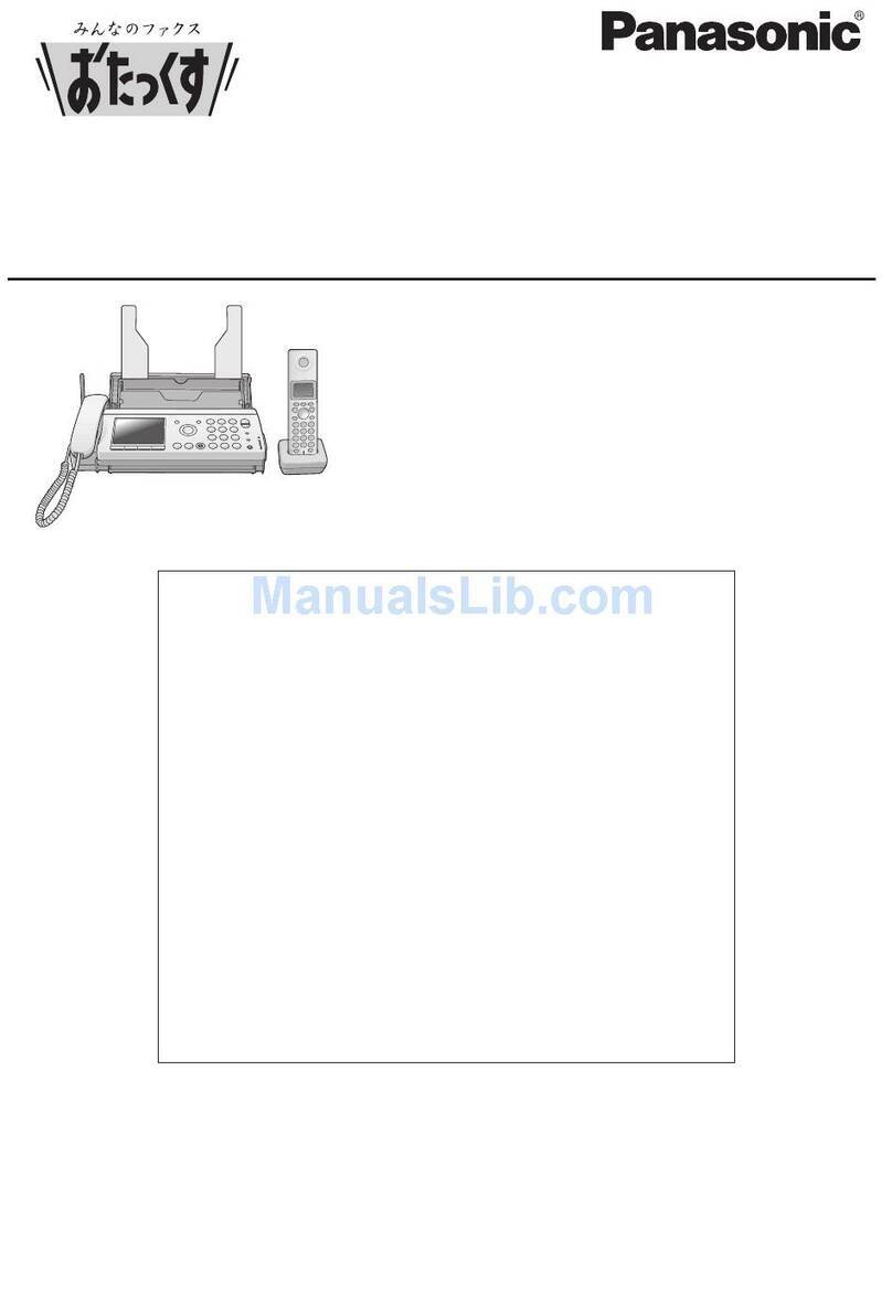 Panasonic KX-PW607DL User manual
