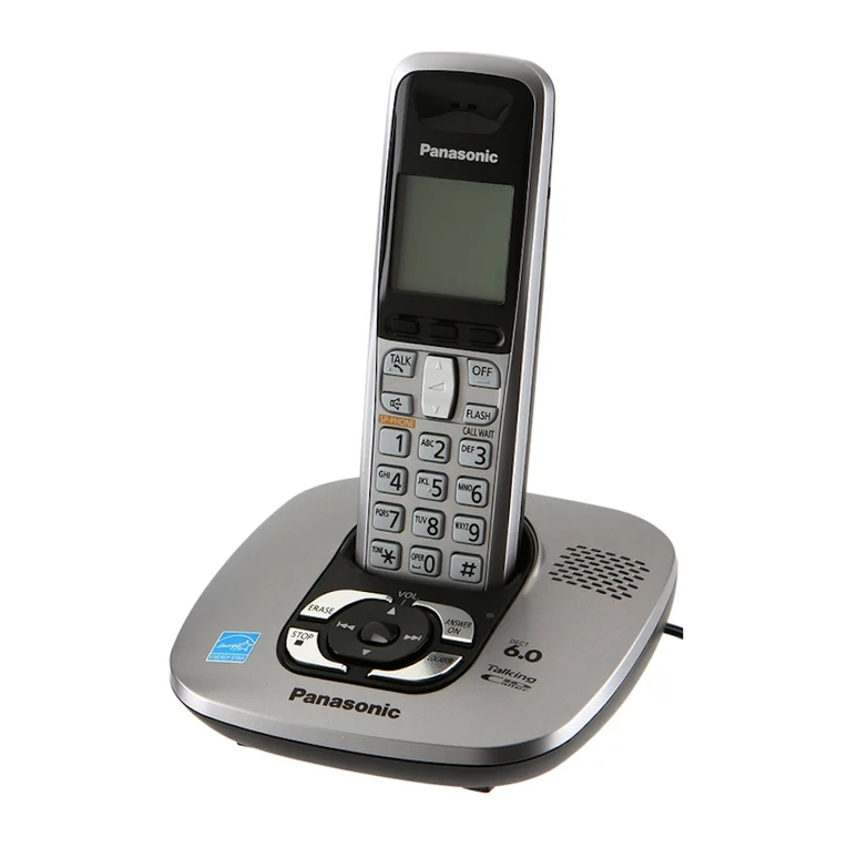 Panasonic KX-TG643 operating instructions