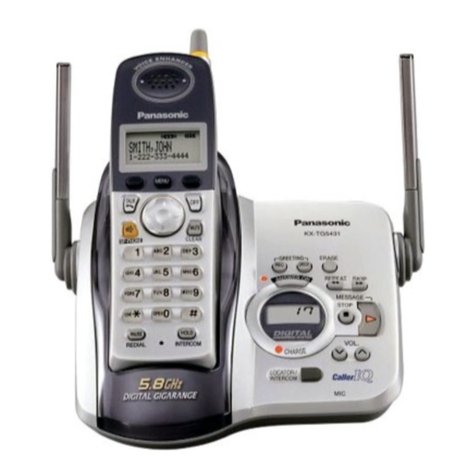Panasonic KX-TG5453 User manual