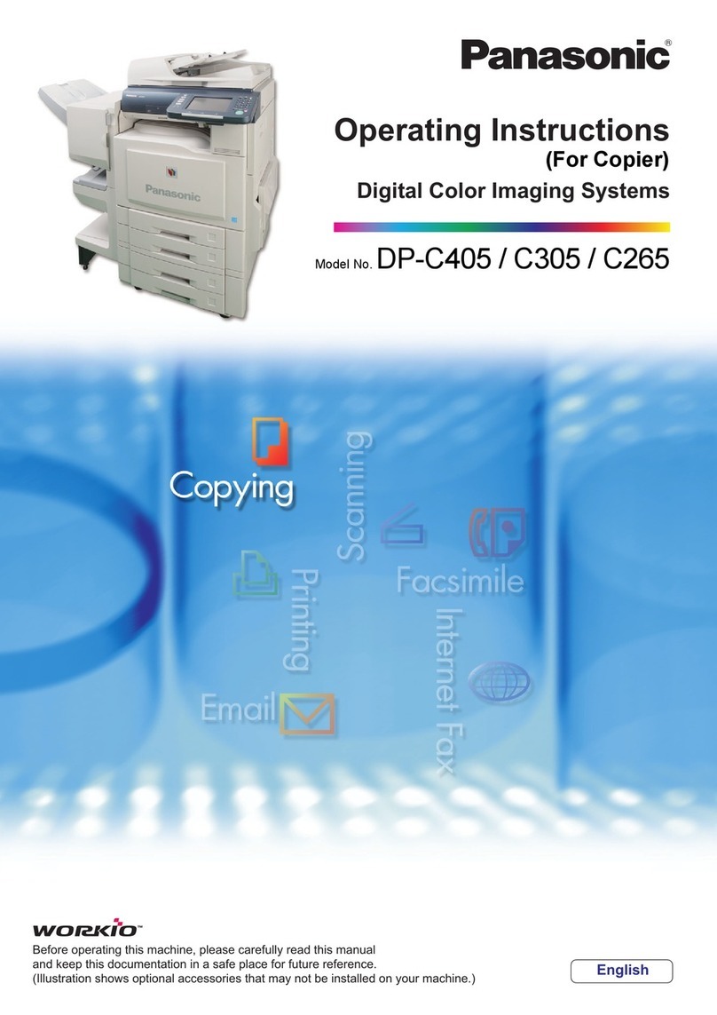 Panasonic Workio DP-C405 User manual