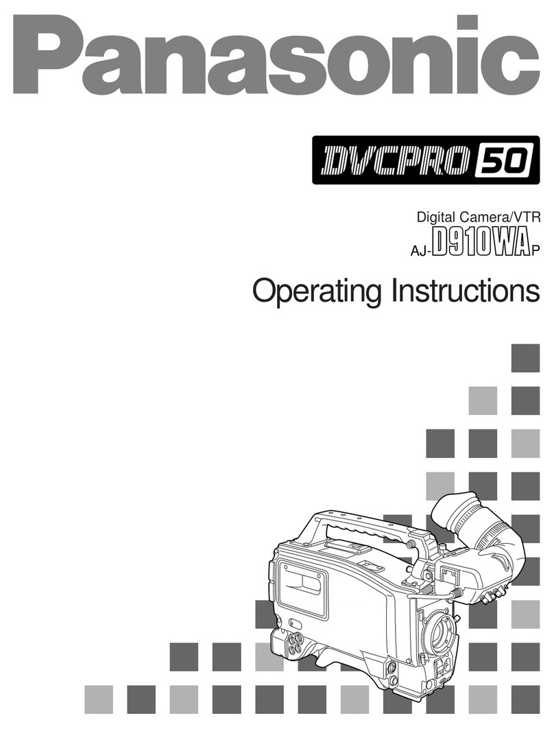Panasonic AJD910WA - DVCPRO50 User manual Panasonic AJD910WA - DVCPRO50 User manual