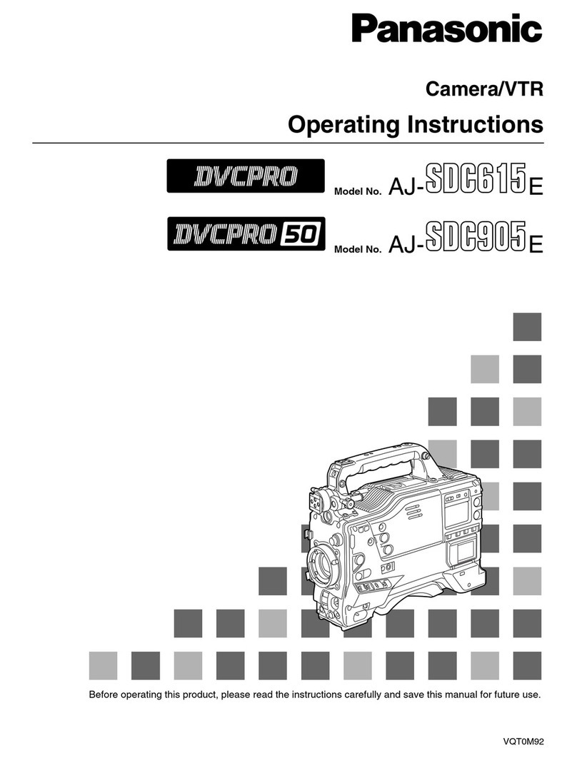 Panasonic AJ- E User manual