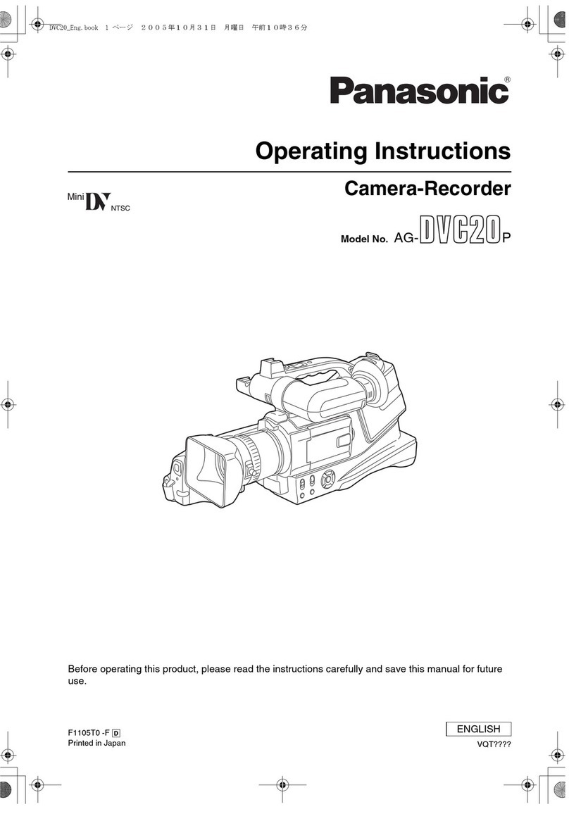 Panasonic DVC20 User manual