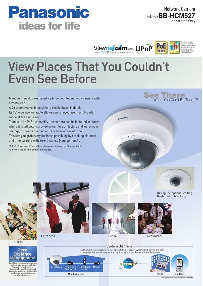 Panasonic BB-HCM527 User manual Panasonic BB-HCM527 User manual