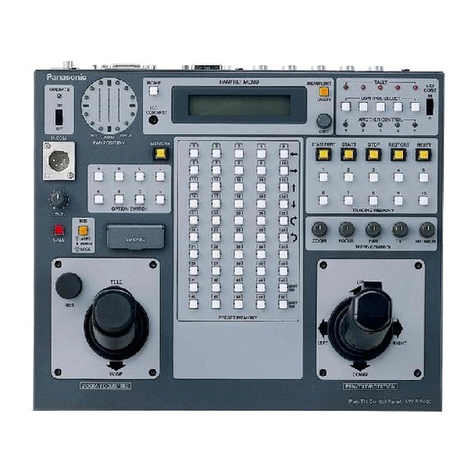 Panasonic AWRC400N - PAN/TITLT HEAD User manual