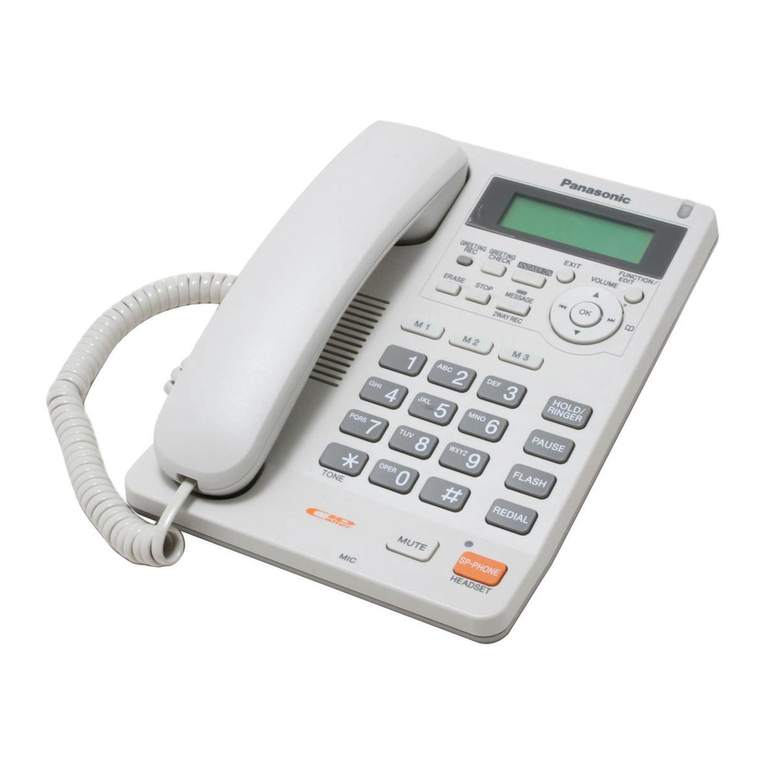 Panasonic KX-TS620W User manual