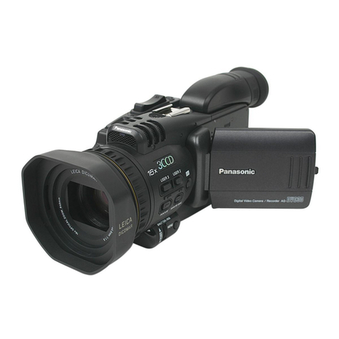 Panasonic AGDVC30 - 3 CCD DV CAMCORDER User manual