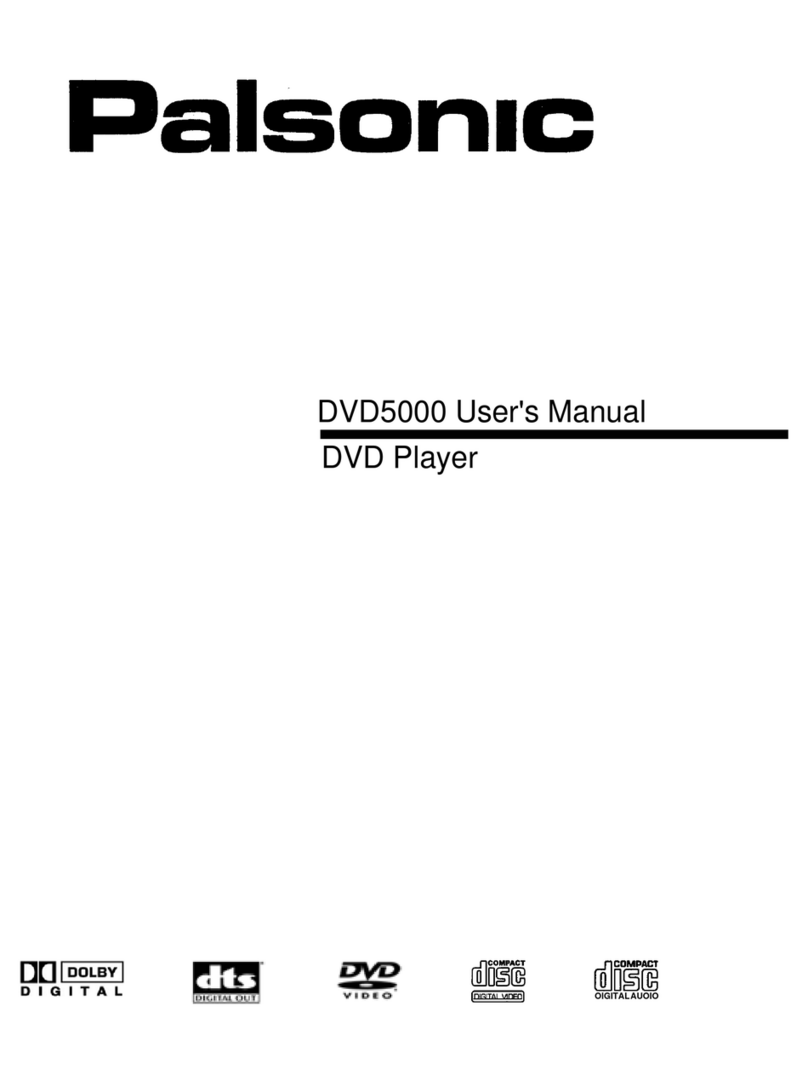 Palsonic DVD5000 user manual