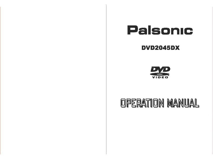Palsonic DVD2045DX Operation manual