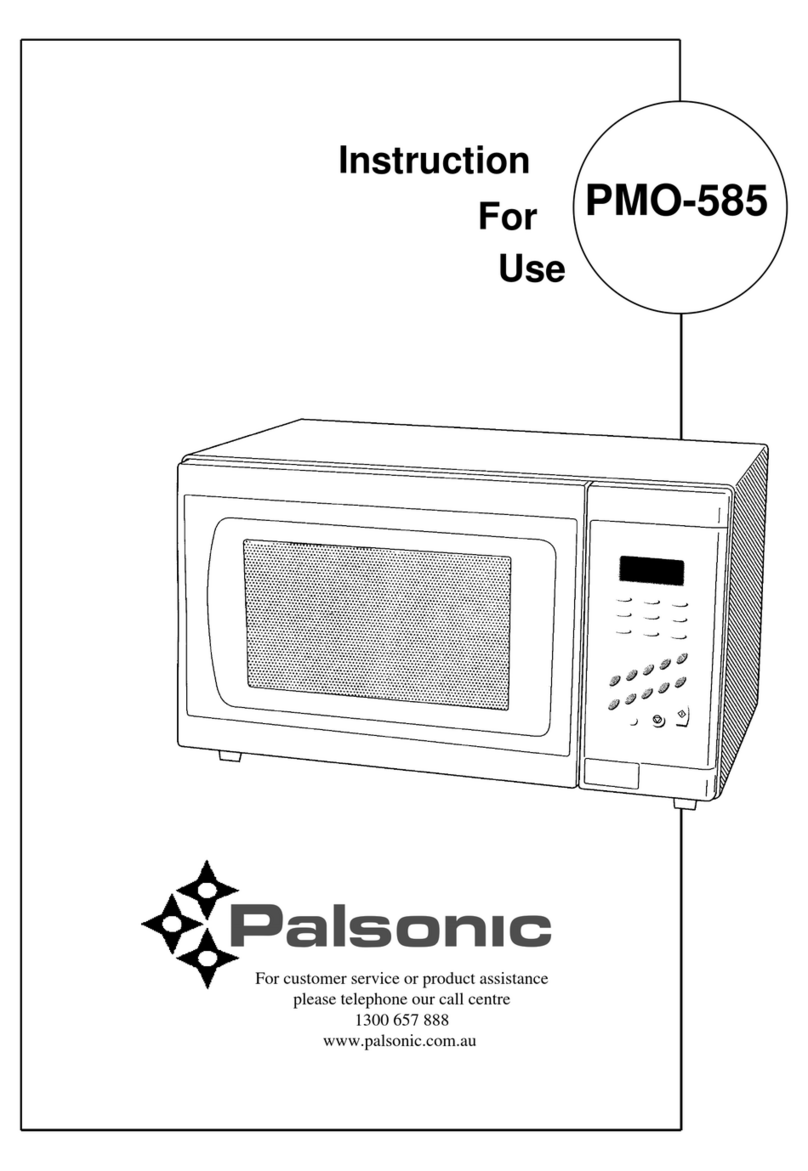 Palsonic PMO-585 User manual