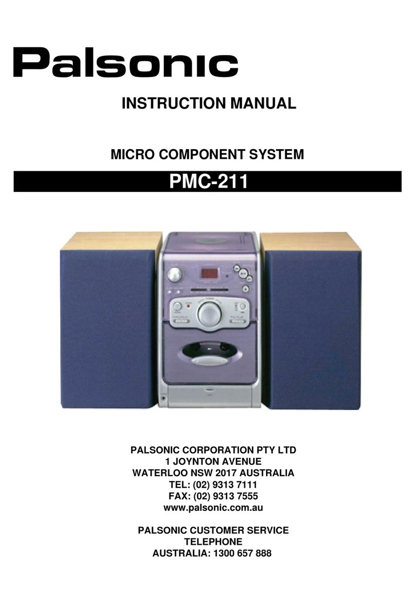 Palsonic PMC-211 User manual