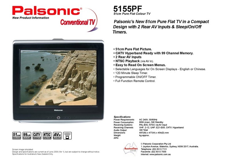 Palsonic 5155PF Specifications
