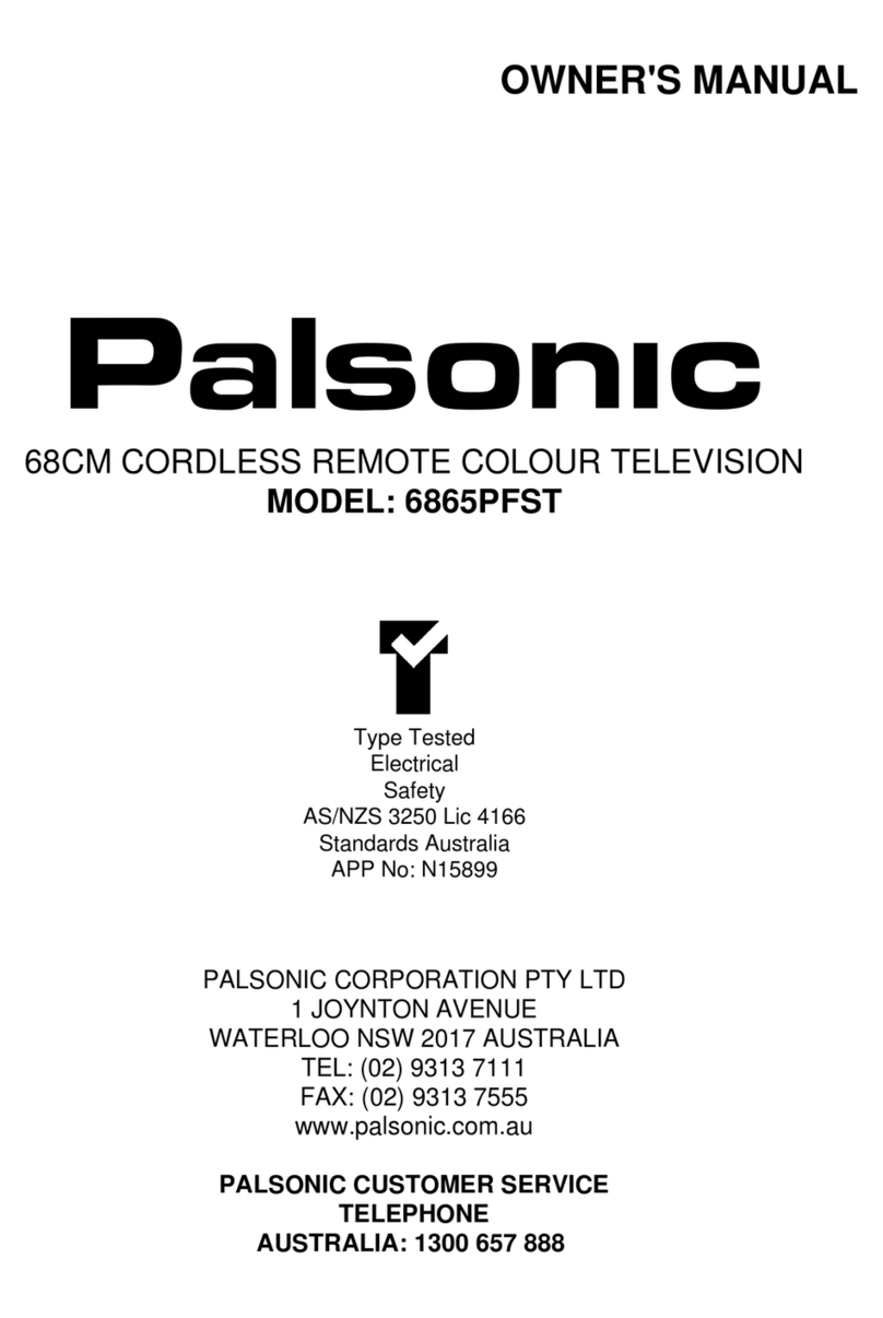 Palsonic 6865PFST User manual Palsonic 6865PFST User manual