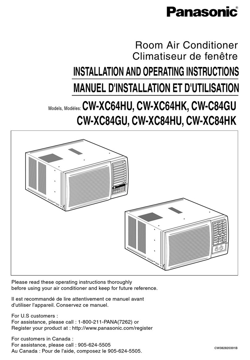 Panasonic CW-XC64HU User manual Panasonic CW-XC64HU User manual