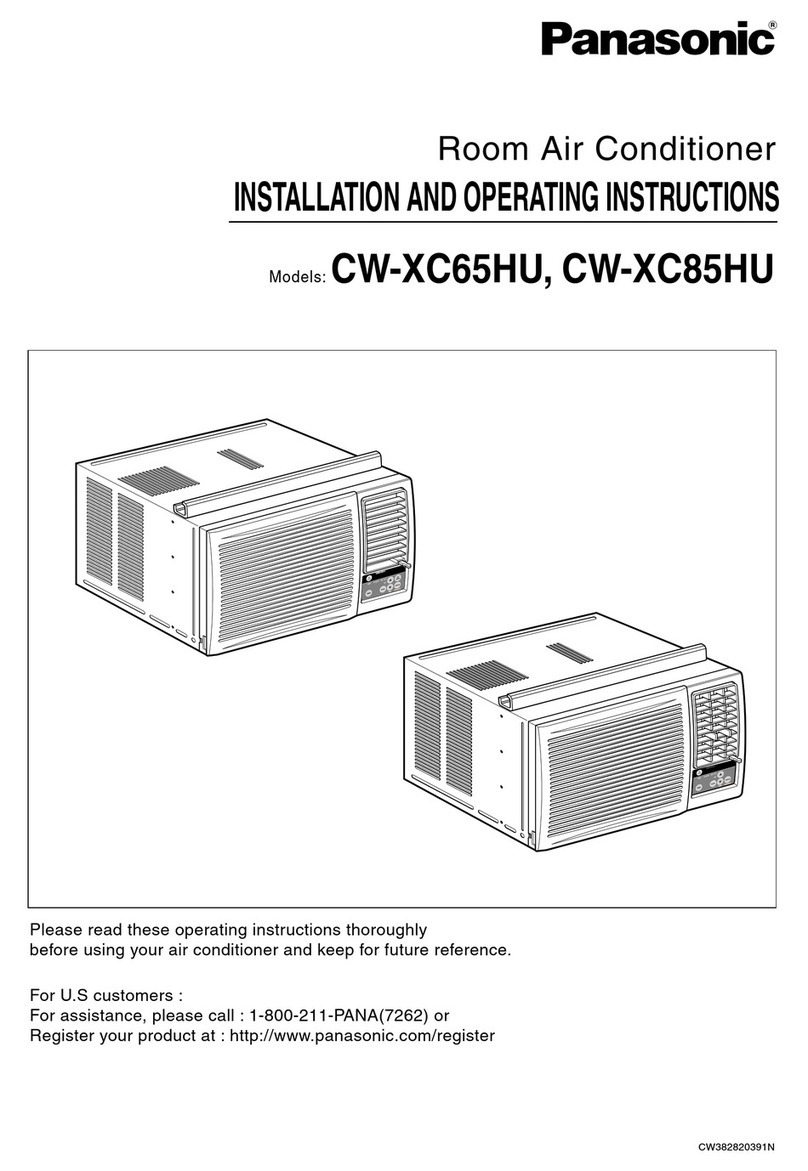 Panasonic CW-XC65HU; CW-XC85HU User manual
