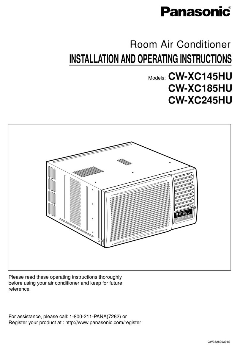 Panasonic CW-XC145HU User manual