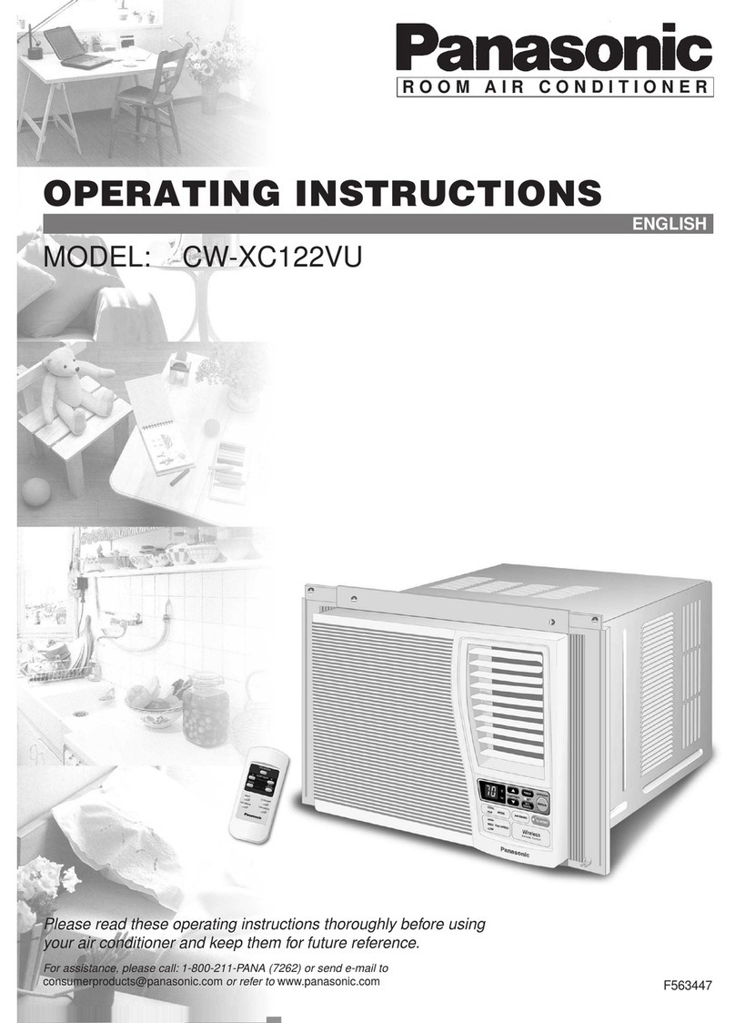 Panasonic CW-XC122VU User manual