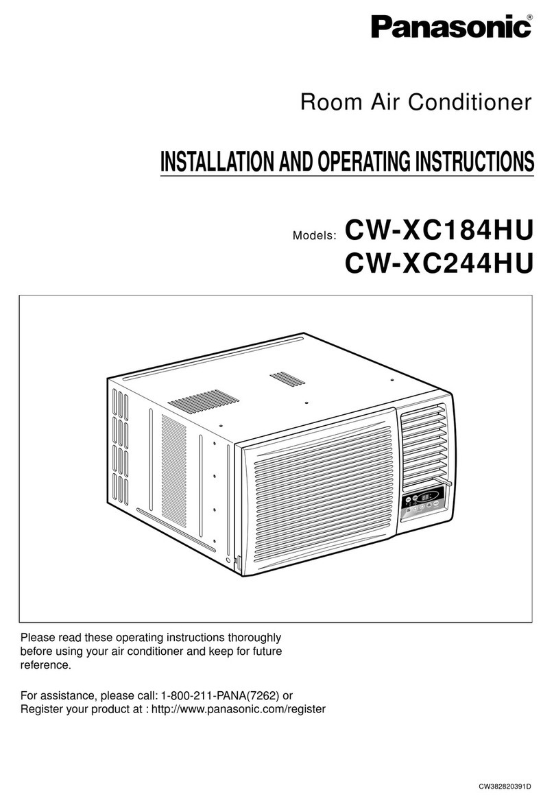 Panasonic CW-XC184HU User manual