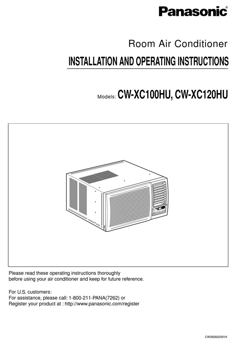 Panasonic CW-XC100HU User manual