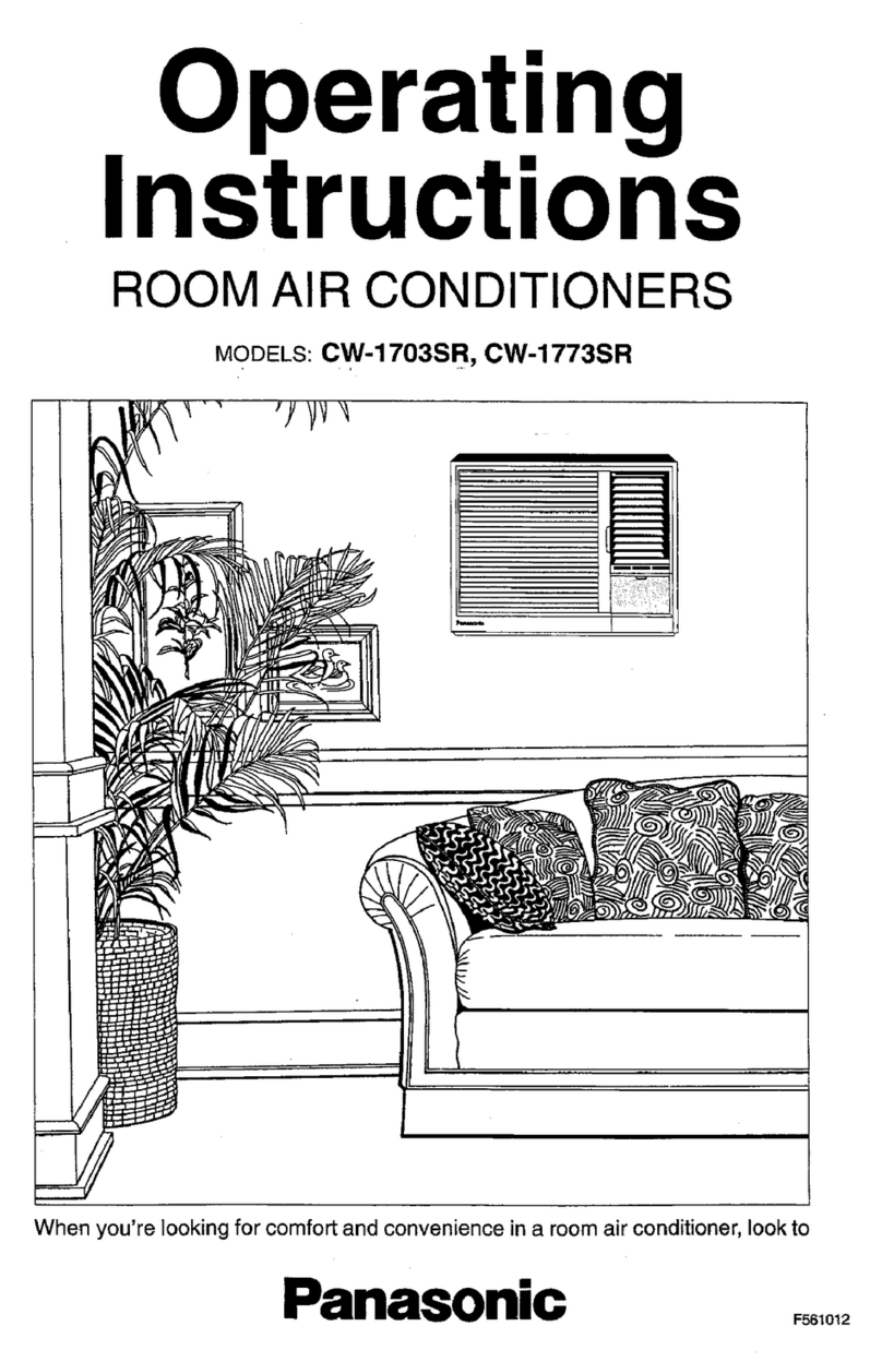 Panasonic CW-1703SR User manual