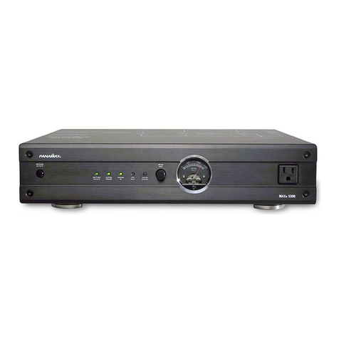 Panamax MAX 5300 User manual