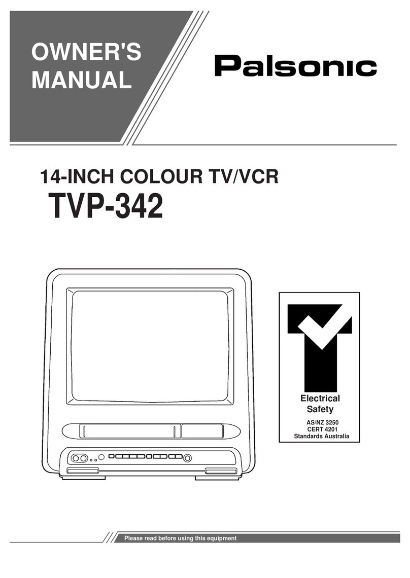 Palsonic TVP-342 owner's manual
