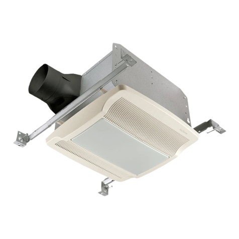 NuTone QTREN080FLT instruction manual
