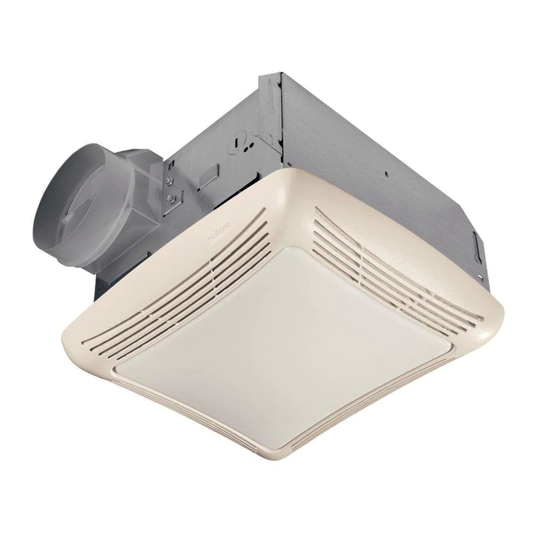 NuTone 763RLN User manual
