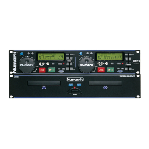 Numark CDN-22S User manual