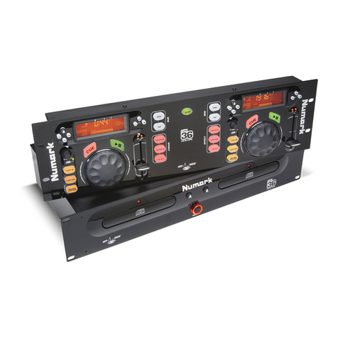Numark CDN 36 User manual Numark CDN 36 User manual