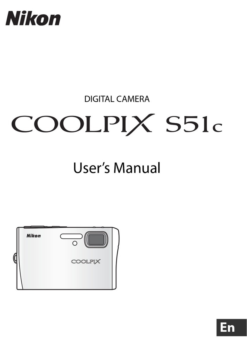 Nikon CoolPix S51c User manual