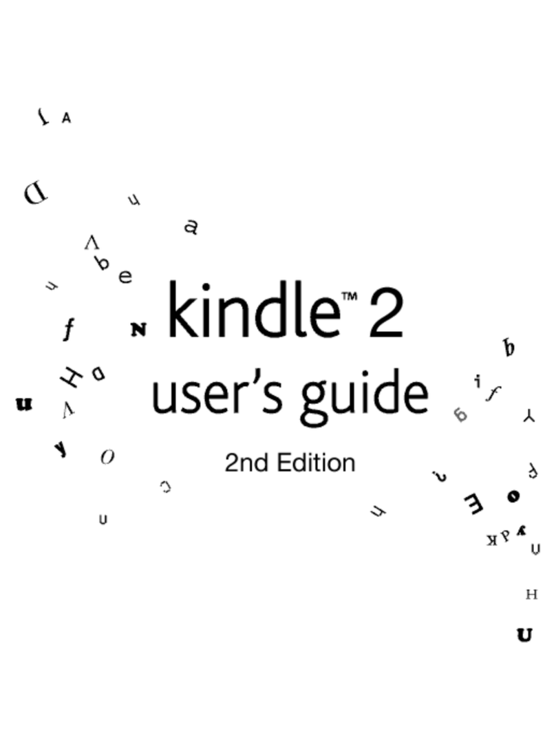 Amazon Kindle Kindle 2 user guide