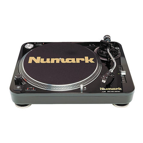 Numark TT-100 owner's manual