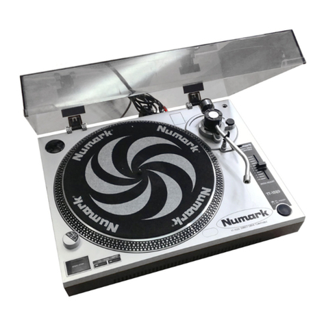 Numark TT-1520 User manual