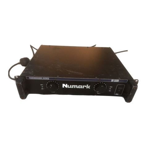 Numark SA3000 owner's manual