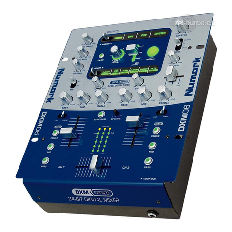 Numark DXM 06 Technical document