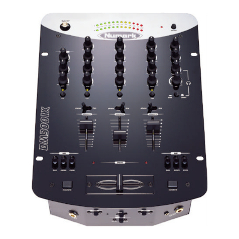Numark DM3001X User manual