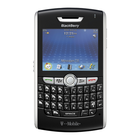Blackbe;rry 8800 - SMARTPHONE - SAFETY AND User manual
