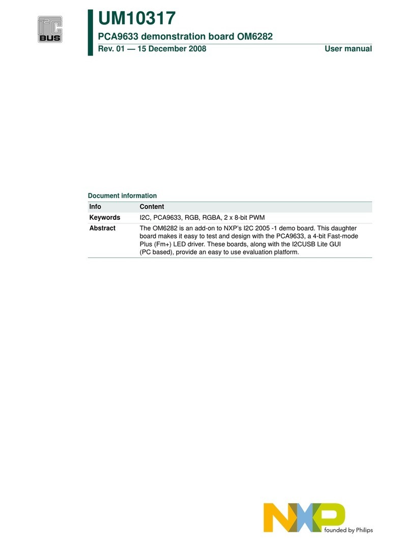 NXP Semiconductors UM10317 User manual