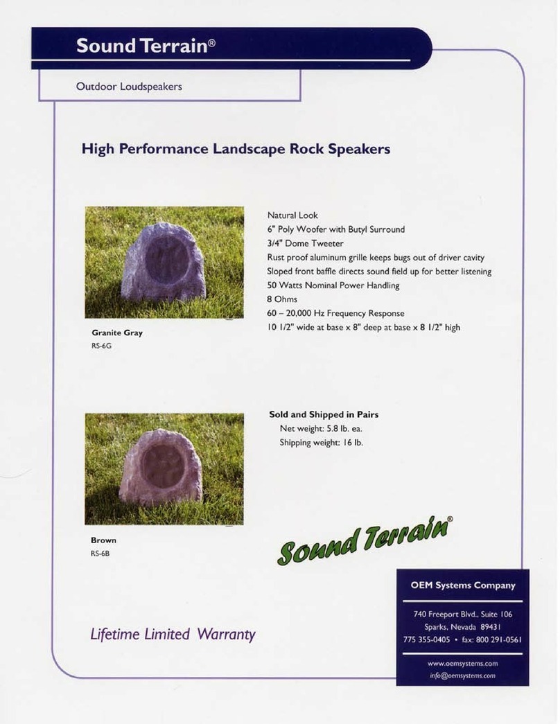 OEM Sound Terrain RS-68 brochure