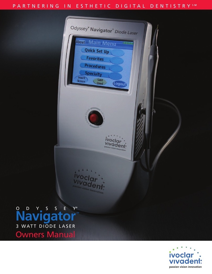 Ivoclar Vivadent Marine GPS System user manual