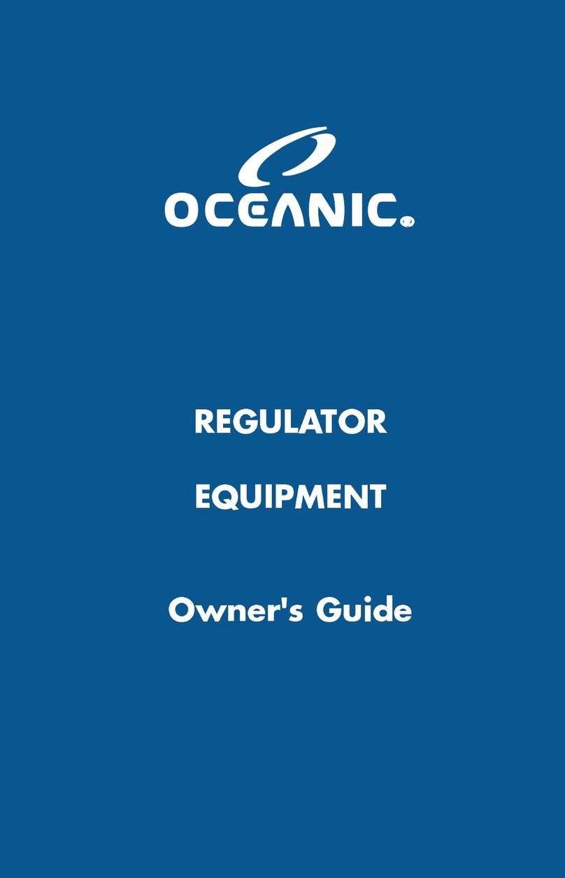Oceanic Regulator Equipment User manual