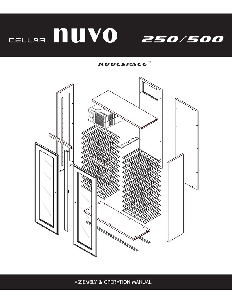 Nuvo Koolspace 250 Assembly & operation manual