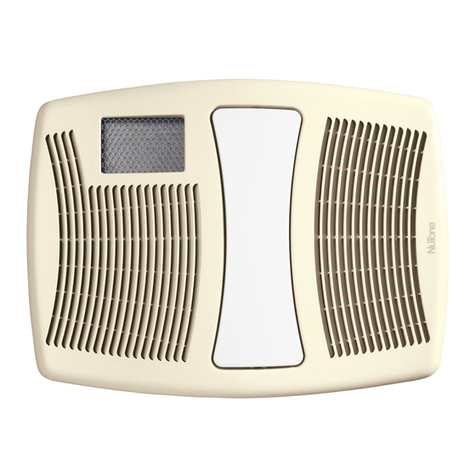 NuTone QTXN110HFLT User manual