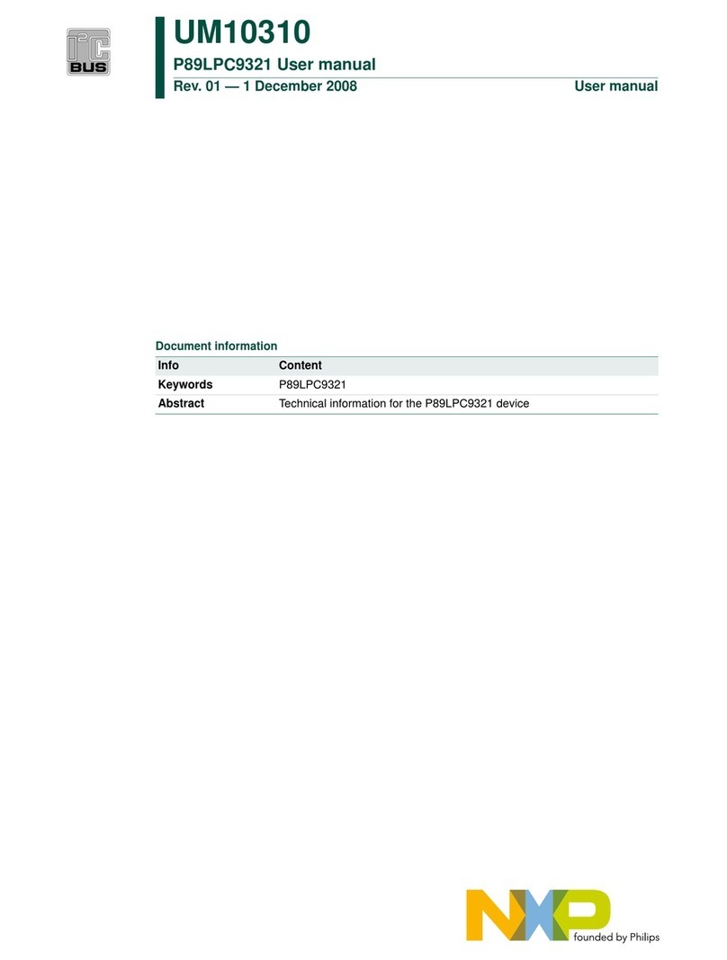 NXP Semiconductors P89LPC9321 UM10310 user manual